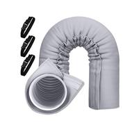 OAJABBGE Thermal Resistant Air Conditioners Hose Cover Washable Design 59inch Length Insulation Cooling Efficiency Enhancers Quick Install Insulation Wrap