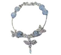 OAJABBGE Unique Butterfly Bracelet Portable Wristband Designed for Women Who Appreciate Individuality and Elegances Stylish Alloy Bracelet