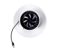 OAJABBGE Ventilateur d'extraction USB compact 110 mm Convient pour salle de bain et entrepôt
