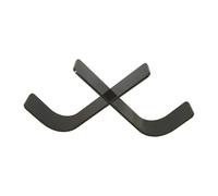 OAJABBGE Vitrine De Rondelles en Acrylique Bonne Qualité Triple Hockey pour Présenter Vos Souvenirs Collection