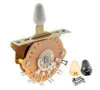 Oak-Grigsby Sélecteur Micro 6 Positions Blade Lever Switch pour Guitare Electrique type Strat Tele