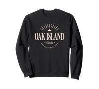 Oak Island Caroline du Nord Moderne - Oak Island NC Sweatshirt