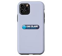 Oak Island Nouvelle-Écosse Logo Emblème - Oak Island Canada Coque pour iPhone 11 Pro