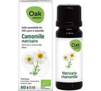 Oak Organic Camomille Matricaire Huile Essentielle 100% Pure Et Naturelle Flacon 5ml