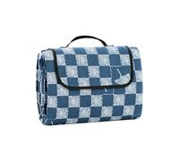 Oak & Tea Couverture de Pique-Nique imperméable Extra Large 200 x 200 cm - Tapis de Plage résistant au Sable et Pliable avec Tapis de Camping Portable pour extérieur, Parc, Voyage - Tissu Oxford