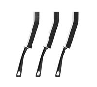 Oak & Tea Lot de 3 brosses à Joints en Poils durs pour Nettoyer Les Coins de la Salle de Bain, Toilettes, Cuisines et Tous Types de crevasses