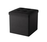 Oak & Tea Pouf Coffre de Rangement Tabouret de Rangement