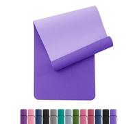 Oak & Tea Tapis de yoga tapis de yoga épais antidérapant pour homme/femme tapis d'exercice pour la gym à la maison avec sangle de transport méditation pilates 183 x 61 x 0.6 cm