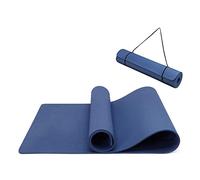 Oak & Tea Tapis de yoga tapis de yoga épais antidérapant pour homme/femme tapis d'exercice pour la gym à la maison avec sangle de transport méditation pilates 183 x 61 x 0.6 cm