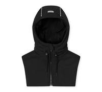 OAK25 Capuche Simple Femme & Homme - Commute Hood - Echarpe à Capuche avec Fermeture Éclair - Chapeau de Pluie Réfléchissante Imperméable - Capuche Amovible pour l'Automne & l'hiver