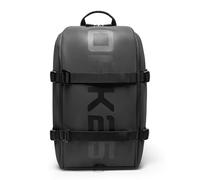 OAK25 Sac à Dos Femmes & Hommes Réfléchissant Noir - Luminite Daybag - Grand Sac à Dos pour Vélo Université Travail - Daypack 17L avec Compartiment pour Ordinateur Portable - Resistant à l'Eau