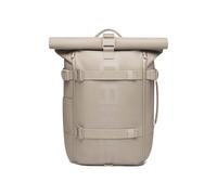 OAK25 Sac à Dos Rolltop Réfléchissant Femmes & Hommes Beige - Luminite Rolltop - Roll Top Backpack pour Travail Uni Vélo - Compartiment pour Ordinateur Portable - Daypack 23L