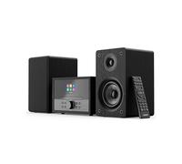 OAKCASTLE DAB400 HiFi Mini Chaine HiFi | Lecteur CD avec Dab/Dab+ Radio, Bluetooth, Lecture USB, AUX & Double Alarme | Haut-Parleurs 2.0 60W | 60 Préréglages | Écran Couleur TFT Radio CD