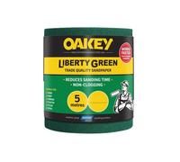 Oakey Liberté Vert Sablage Rouleau 115mm X 5m Extra Gros 40G OAK30395