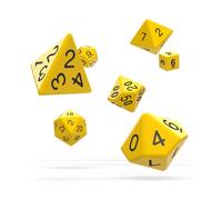 Oakie Doakie Dice, jeu de dés RPG Solid, jaune (7)