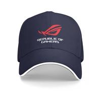 OAKITA Casquette de Baseball ASUS ROG République des Joueurs Casquette de Baseball Sun Hat Beach Sortie Beach Hat Chapeau Homme pour Le Sun Hat Homme Femmes