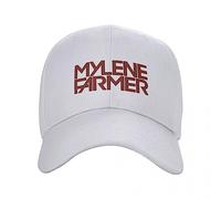OAKITA Casquette de Baseball Mylène Farmer, Chapeau de Luxe à Pompon pour Femmes et Hommes