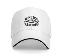 OAKITA Casquette de Baseball Seine Zoo Records Casquette de Baseball Chapeau Masculin Homme pour Le Soleil Chapeau de Golf Casquette Masculine Femmes