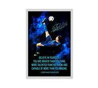 OakiTa Cristiano Ronaldo Football Superstar Poster 15 sur toile Décoration murale pour salon, chambre à coucher, style sans cadre 40 x 60 cm
