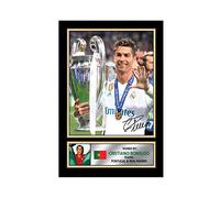 OakiTa Cristiano Ronaldo Football Superstar Poster 8 sur toile Décoration murale pour salon, chambre à coucher, style sans cadre, 30 x 45 cm