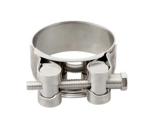 OAKJncjL Colliers de Serrage réglables, Pince d'échappement Robuste à Boulon en T, 1 pièce, 44-47mm, 48-51mm, 52-55mm, for Pression de Turbine(60-63MM)