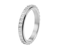 OAKKY Bague Statement Engrenage Industriel Mixte | Bande À Engrenage Externe En Acier Inoxydable, Bague Statement Mécanique, Bijou Unique Et Cool Pour Un Usage Quotidien