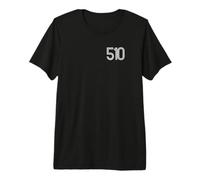 Oakland California 510 Code régional Local Resident Patriot États-Unis T-Shirt Haut de Gamme