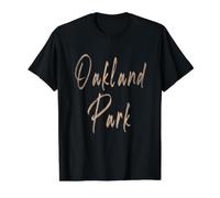 Oakland Park Florida Design Vintage élégant T-Shirt Graphique avec Valeur