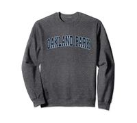 Oakland Park Florida FL Vintage Sports Design Marine Sweatshirt