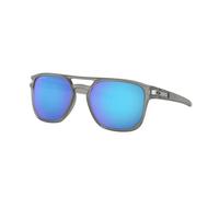 Lunettes Oakley Latch Matte Grey Ink verres Prizm Sapphire Polarized