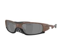 Oakley Lunettes de sport Plantaris SQ unisexe Monture acajou Verres Prizm Noir