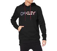 Oakley 2.0 B1B Chandail à Capuche pour Homme, Noir/Drapeau américain, Taille M