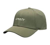 Oakley - 6 Panel Stretch Metallic Hat Deep Olive Mist - S-M - Casquette