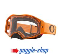 Oakley AIRBRAKE Lunettes Motocross - Moto Orange / Transparent Lentille