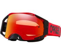 Oakley Airbrake MX, lunettes Prizm Rouge Orange/Rouge Réfléchissant Rouge Orange/Rouge Réfléchissant