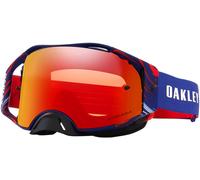 Oakley Airbrake MX Renaux Signature, lunettes Prizm Bleu/Rouge/Blanc Orange/Rouge Réfléchissant Bleu/Rouge/Blanc Orange/Rouge Réfléchissant