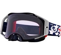 OAKLEY Lunette / Masque Airbrake® MX Cinta Troy Lee Designs Red / White / Blue Wings