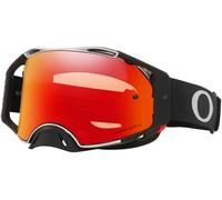 Masque oakley airbrake mx tuff blocks noir gunmetal prizm mx torch rouge ref oo7046 b2