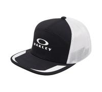 Oakley Casquette Podium Trucker – style camionneur, visière incurvée – Noir L-XL