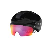 Oakley Aro7 Casque de vélo unisexe Noir brillant I.C.E. Black Reflective/Prizm Road Taille S