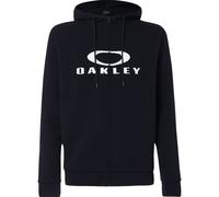 Sweatshirt à capuche Oakley Bark 2.0 Full Zip noir blanc - M