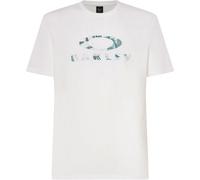 Oakley Apparel Bark Sun Short Sleeve Rash Guard Blanc XL Homme