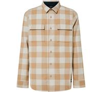 Oakley - Chemise en flanelle - Bear Cozy Flannel Mist Pebble pour Homme en Coton - Taille S - Beige Beige S