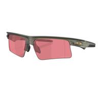 Oakley Unisex Oakley OO9534 BISPHAERA SPEED 953409 Lunettes de soleil O_Matière Vert Violet Carré Normale