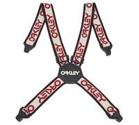 Oakley Bretelles Factory pour homme, Blanc arctique/rouge fer, taille unique