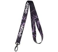Oakley Chain,Modern,Unisex Porte-clés, Trois Lignes de Palmier Bleu, Taille Unique Mixte