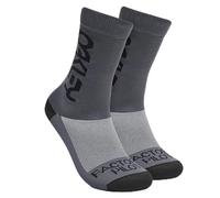 Oakley Chaussettes de VTT Factory Pilot, Gris, M Homme