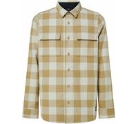 Oakley - Chemise en flannelle doublée en polaire - Bear Cozy Flannel Mist Pebble pour Homme en Coton - Taille XL - Beige Beige XL