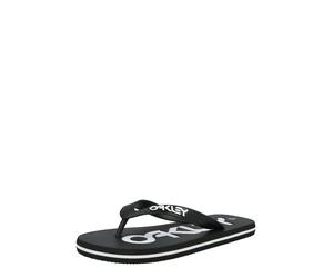 OAKLEY Claquettes / Tongs 'College' noir / blanc, Taille 39-39,5