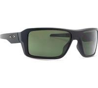 Oakley Lunettes de soleil Double Edge Homme Noir mat verres gris foncé